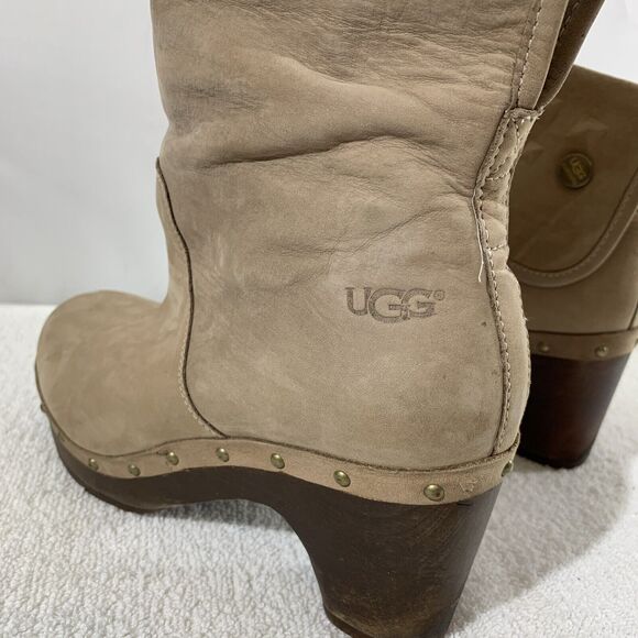 Ugg’s Classic Lynnea Studded Clogs Boots Womens 6 Booties - Picture 9 of 9